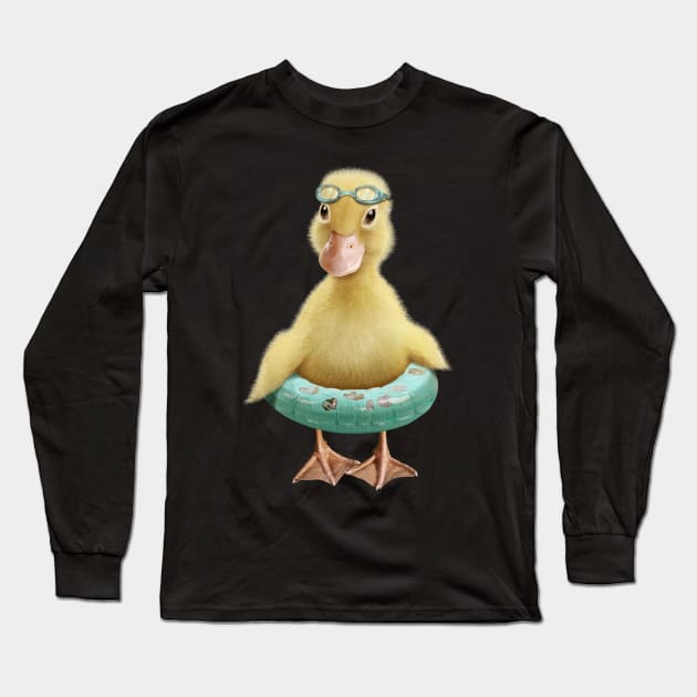 DUCK Long Sleeve T-Shirt by ADAMLAWLESS